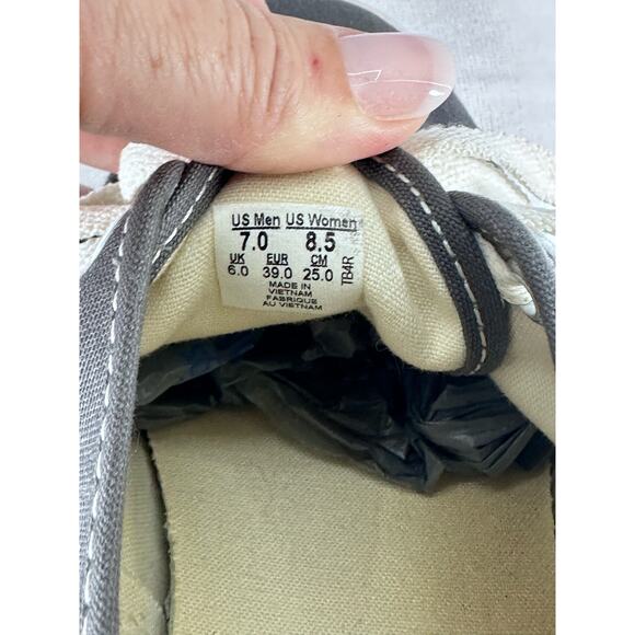 Vans Authentic Lo Pro Sneakers Grey Women’s Sz 8.5 Men’s Sz 7 - Picture 8 of 8